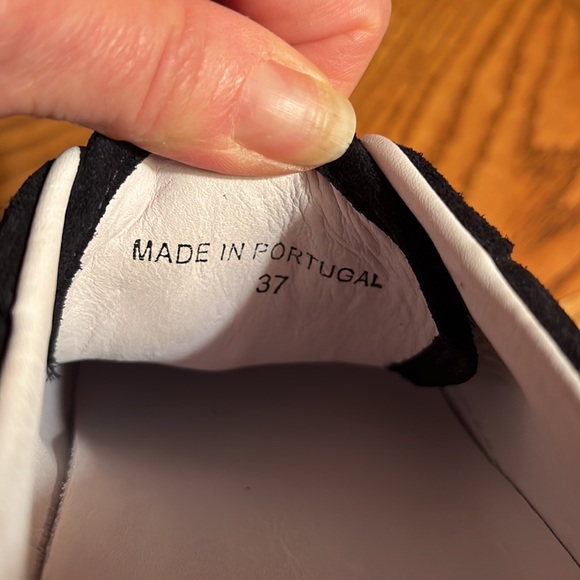 Aprix nwt navy suede sneakers sz 37 - Picture 5 of 6